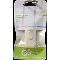 GEFOM, Interrupteur unipolaire blanc