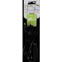 GEFOM, Cordon avec interrupteur 2m 2x0,75mm noir