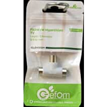 GEFOM, Boite de dérivation TV 1 male + 2 femelles D9,52mm