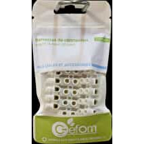 GEFOM, Barettes de connexion 6 plots assorties x3