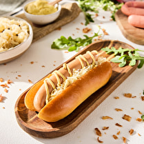 Fabriqué dans nos ateliers, Hot dog choucroute