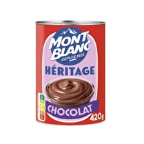 Mont blanc, Crème dessert  Chocolat