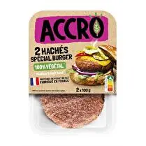 Accro, Hachés spécial burger 100% végétal