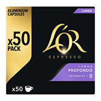 L'or, Café en capsules Lungo