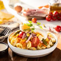 Fabriqué dans nos ateliers, Salade de pâtes au jambon