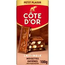 Côte d'or, Chocolat Noir noisettes