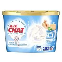 Le chat, Lessive capsules sensitive x23