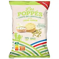 Les Poppés, Chips lentilles crème oignon