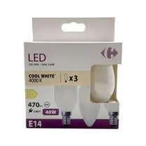 Carrefour, Ampoule led fil flamme 40W E14