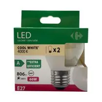 Carrefour, Ampoule led fil sphérique 60W E27