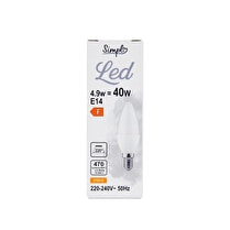 Simpl, Ampoule LED E14 flamme