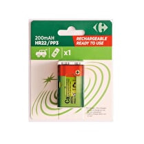 Carrefour, Pile rechargeable HR22/PP3