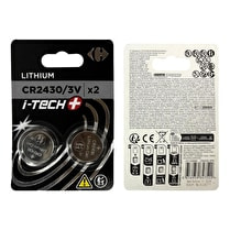 Carrefour, Piles lithium i-tech+ CR2430