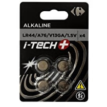 Carrefour, Piles alcalines i-tech+ LR44