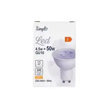 Simpl, Ampoule led 50w gu10ww
