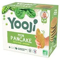 Yooji, Pancakes petit pois épinards 8/36 mois