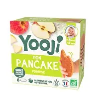 Yooji, Pancakes pour bébé pomme bio de 8 à 36 mois