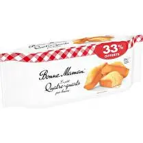 Bonne maman, Petits quatre-quarts - 600 g dont 33% offerts