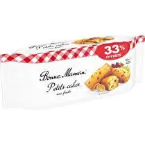 Bonne maman, Petit cake aux fruits - 600 g