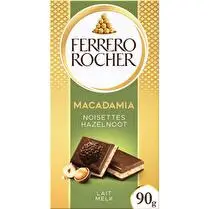 Ferrero, Tablette Lait macadamia  - 90 g