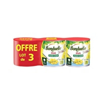 Bonduelle, Maïs jeunes grains 1/4  - 3x140 g
