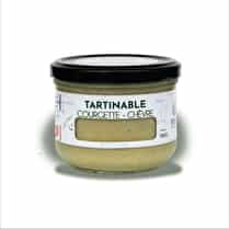 Payzan, Tartinable à la courgette et au fromage de chèvre bio