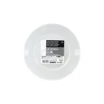 Carrefour, Assiettes 19cm transparents x4