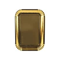 GABBIANO, Plateau rectangulaire 21x29 gold x2