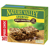 Nature Valley, Barre crunchy  Avoine et chocolat noir