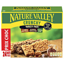 Nature Valley, Barres crunchy Variété pack - 420 g