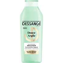 Dessange, Shampoing rééquilibrant pour cuir chevelu gras et pointes sèches argile douce