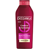 Dessange, Shampoing protection couleur pour cheveux colorés couleur et kératine