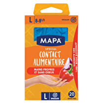 Mapa, Gants contact alimentaire taille L