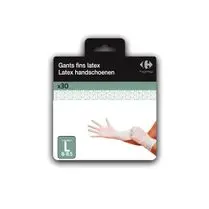 Carrefour, Gants latex taille 8-8.5
