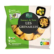 Votre primeur propose, Pomme de terre de consommation   grenaille micro ondable 500 g