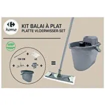 Carrefour, Kit balai plat essorable