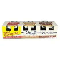 Henaff, Verrines Terrine forestière, rillettes à l'ancienne et terrine de campagne - 3 x 180 g