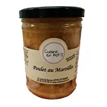 Cuisine en Pot'j, Cuisses de poulet au Maroilles