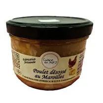 Cuisine en Pot'j, Poulet désossé au Maroilles