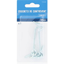 Trefilaction, Crochet de contrevent 80mm x2