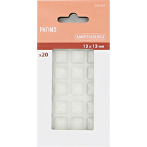Trefilaction, Patin amortisseur 13x13mm x20