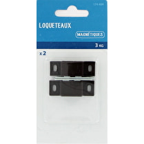 Trefilaction, Loqueteau magnétique 3kg marron x2