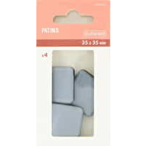 Trefilaction, Patin glisseur 35x35mm x4