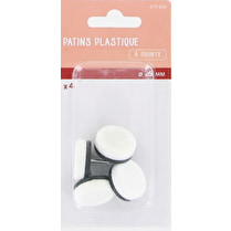 Trefilaction, Patin plastique a pointe 25mm x4