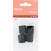 Trefilaction, Embout coiffant plastique 18mm x4