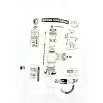Trefilaction, Siphon lavabo 33mm