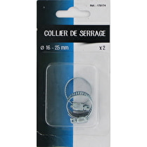Trefilaction, Collier de serrage 16-25mm  x2