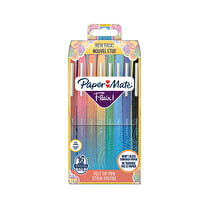 Papermate, Stylos feutre Flair encre assortie pointe moyenne x16