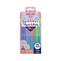 Papermate, Stylos feutre Flair Candy Pop! encre assortie pointe moyenne x16