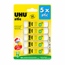 Uhu, Colle stic blanc 8.2g x5